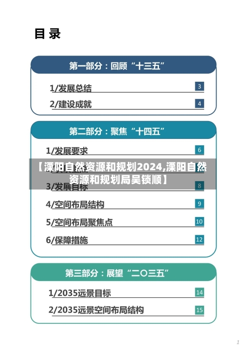 【溧阳自然资源和规划2024,溧阳自然资源和规划局吴锁顺】-第1张图片