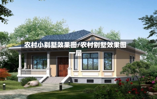 农村小别墅效果图/农村别墅效果图一层-第1张图片