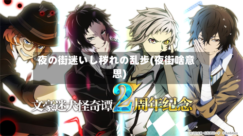夜の街迷いし秽れの乱步(夜街啥意思)-第3张图片