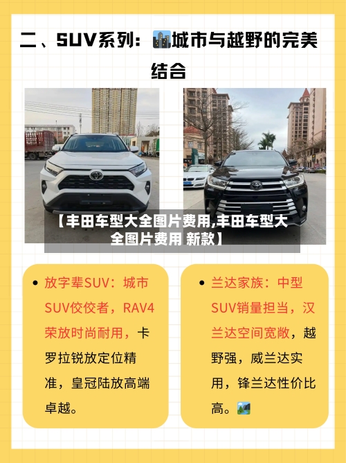 【丰田车型大全图片费用,丰田车型大全图片费用 新款】-第3张图片