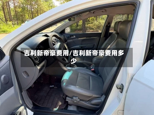 吉利新帝豪费用/吉利新帝豪费用多少-第2张图片