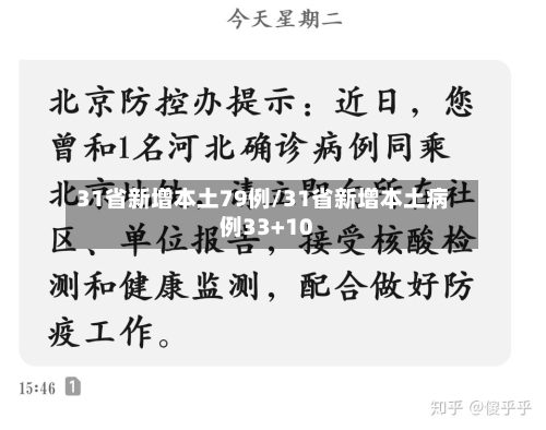 31省新增本土79例/31省新增本土病例33+10-第1张图片