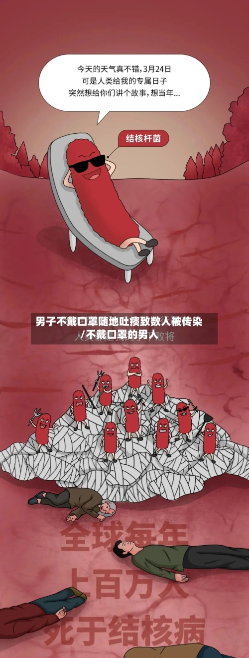 男子不戴口罩随地吐痰致数人被传染/不戴口罩的男人-第2张图片