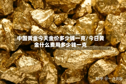 中国黄金今天金价多少钱一克/今日黄金什么费用多少钱一克-第2张图片