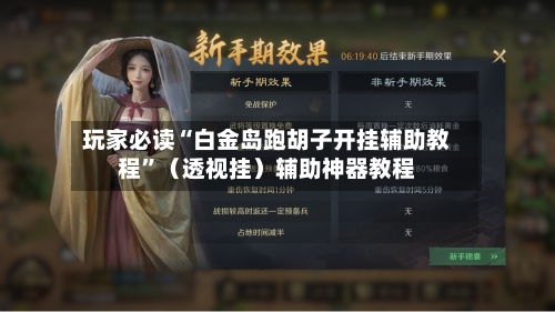 玩家必读“白金岛跑胡子开挂辅助教程”（透视挂）辅助神器教程-第1张图片