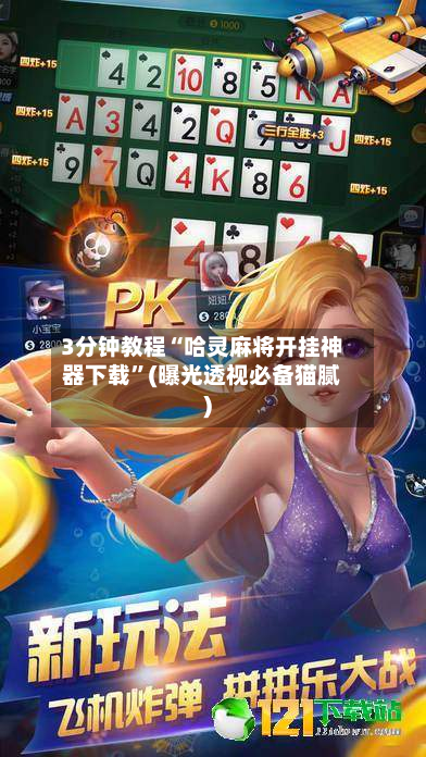 3分钟教程“哈灵麻将开挂神器下载	”(曝光透视必备猫腻)-第1张图片