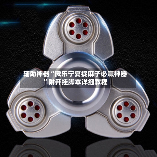 辅助神器“微乐宁夏捉麻子必赢神器”附开挂脚本详细教程-第2张图片