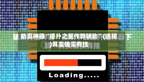 助赢神器“德扑之星作弊辅助”(透视)其实确实有挂-第2张图片