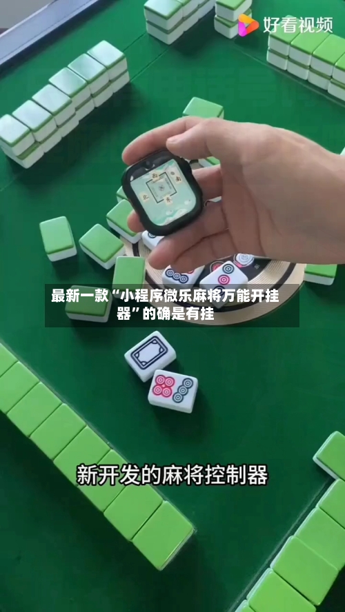 最新一款“小程序微乐麻将万能开挂器	”的确是有挂-第2张图片