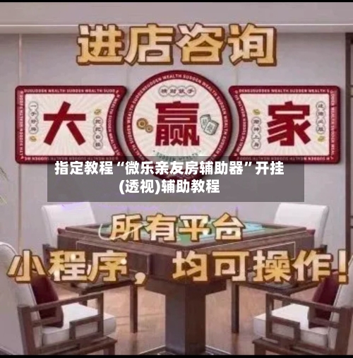 指定教程“微乐亲友房辅助器	”开挂(透视)辅助教程-第2张图片