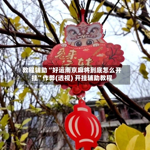 教程辅助“好运南京麻将到底怎么开挂”作弊(透视) 开挂辅助教程-第1张图片