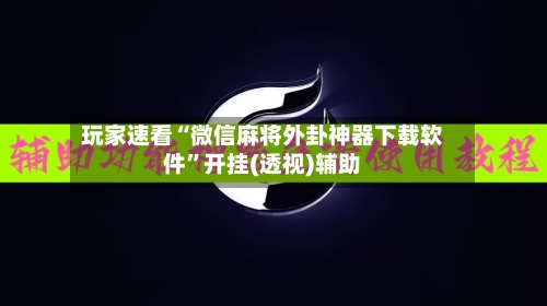 玩家速看“微信麻将外卦神器下载软件	”开挂(透视)辅助-第2张图片