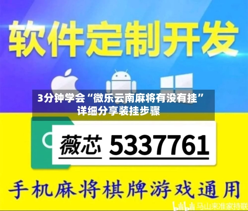 3分钟学会“微乐云南麻将有没有挂”详细分享装挂步骤-第2张图片