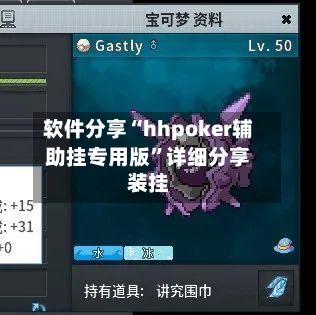 软件分享“hhpoker辅助挂专用版”详细分享装挂-第2张图片