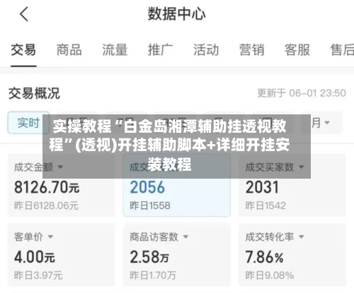 实操教程“白金岛湘潭辅助挂透视教程	”(透视)开挂辅助脚本+详细开挂安装教程-第2张图片