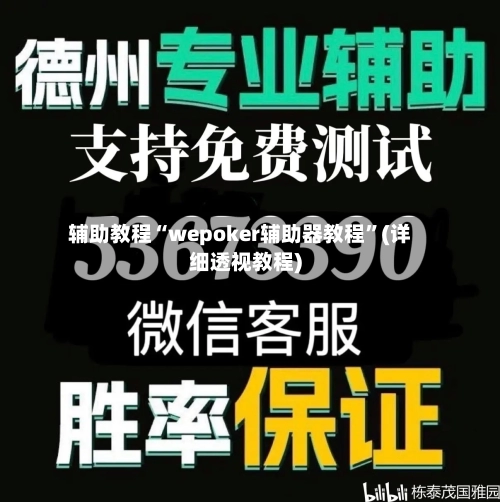 辅助教程“wepoker辅助器教程”(详细透视教程)-第1张图片