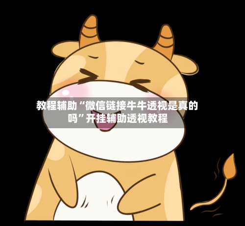 教程辅助“微信链接牛牛透视是真的吗	”开挂辅助透视教程-第1张图片