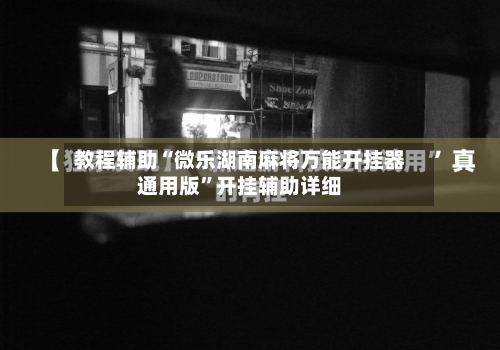 教程辅助“微乐湖南麻将万能开挂器通用版”开挂辅助详细-第2张图片