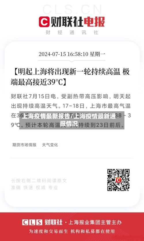 上海疫情最新报告/上海疫情最新通报情况-第1张图片