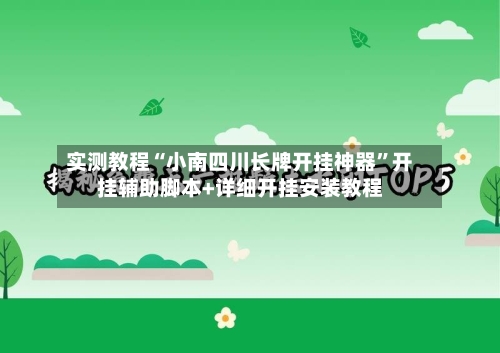 实测教程“小南四川长牌开挂神器”开挂辅助脚本+详细开挂安装教程-第1张图片