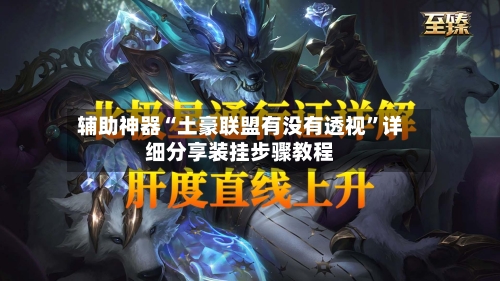 辅助神器“土豪联盟有没有透视	”详细分享装挂步骤教程-第1张图片