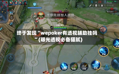 终于发现“wepoker有透视辅助挂吗”(曝光透视必备猫腻)-第2张图片