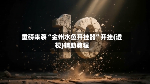 重磅来袭“金州水鱼开挂器”开挂(透视)辅助教程-第2张图片