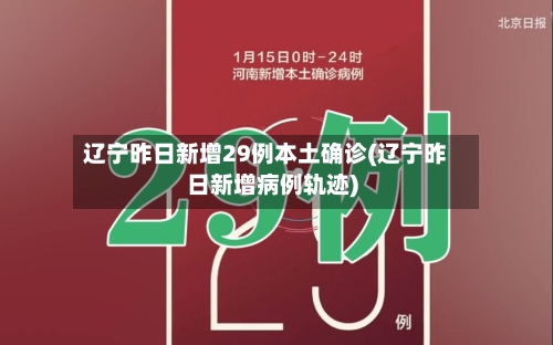 辽宁昨日新增29例本土确诊(辽宁昨日新增病例轨迹)-第1张图片