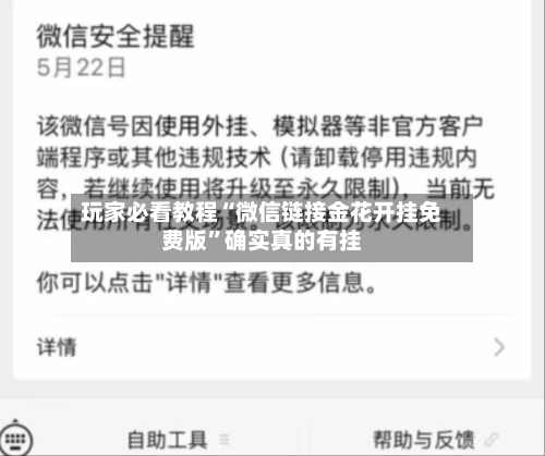 玩家必看教程“微信链接金花开挂免费版”确实真的有挂-第2张图片