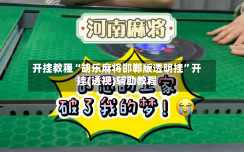 开挂教程“胡乐麻将邯郸版透明挂	”开挂(透视)辅助教程-第2张图片