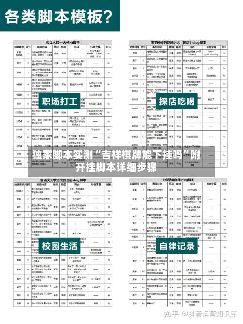 独家脚本实测“吉祥棋牌能下挂吗	”附开挂脚本详细步骤-第2张图片