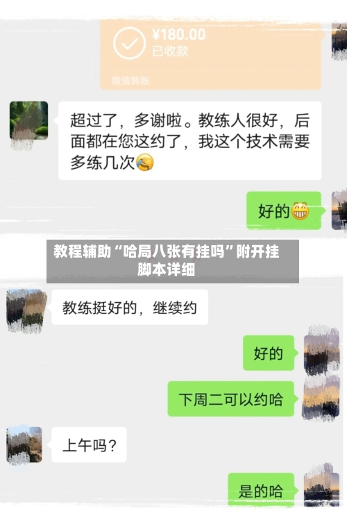 教程辅助“哈局八张有挂吗	”附开挂脚本详细-第1张图片