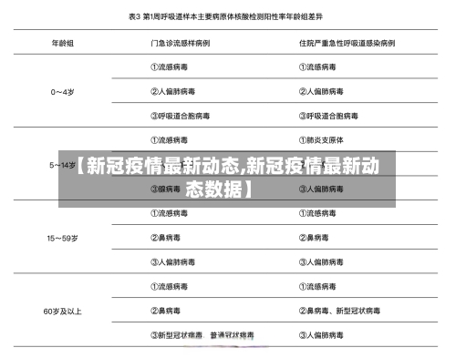 【新冠疫情最新动态,新冠疫情最新动态数据】-第1张图片