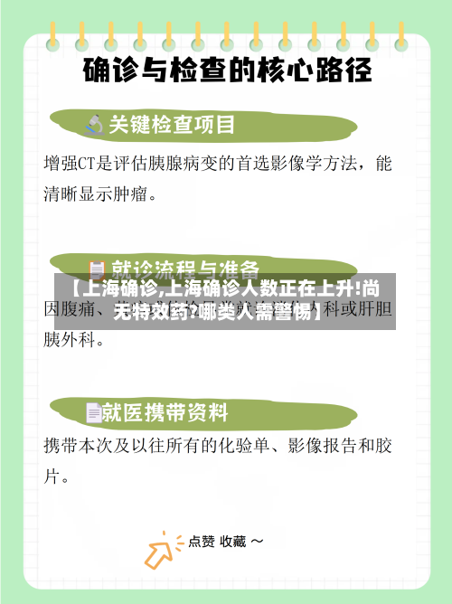 【上海确诊,上海确诊人数正在上升!尚无特效药?哪类人需警惕】-第1张图片