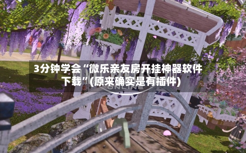 3分钟学会“微乐亲友房开挂神器软件下载”(原来确实是有插件)-第1张图片