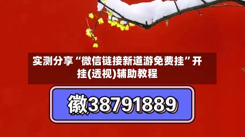 实测分享“微信链接新道游免费挂”开挂(透视)辅助教程-第1张图片