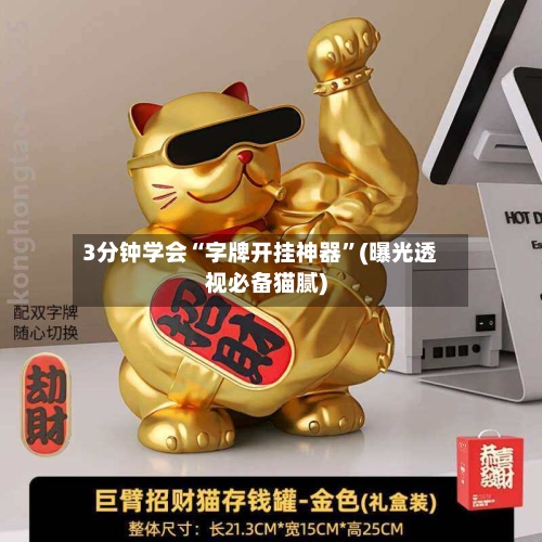 3分钟学会“字牌开挂神器	”(曝光透视必备猫腻)-第2张图片