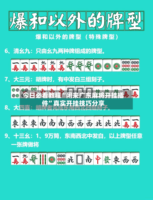 今日必看教程“闲来广东麻将开挂插件”真实开挂技巧分享-第1张图片