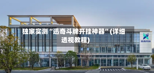 独家实测“迅奇斗牌开挂神器”(详细透视教程)-第1张图片