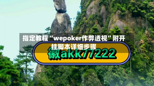 指定教程“wepoker作弊透视”附开挂脚本详细步骤-第1张图片