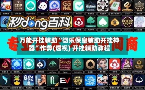 万能开挂辅助“微乐保皇辅助开挂神器”作弊(透视) 开挂辅助教程-第1张图片