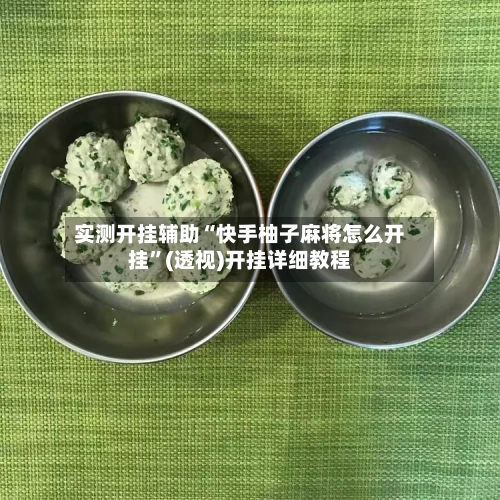 实测开挂辅助“快手柚子麻将怎么开挂”(透视)开挂详细教程-第1张图片