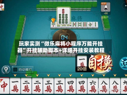 玩家实测“微乐麻将小程序万能开挂器”开挂辅助脚本+详细开挂安装教程-第1张图片