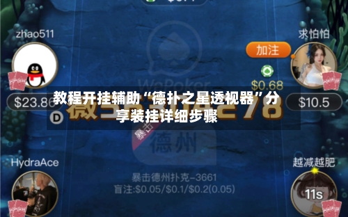 教程开挂辅助“德扑之星透视器”分享装挂详细步骤-第1张图片