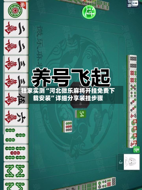 独家实测“河北微乐麻将开挂免费下载安装”详细分享装挂步骤-第1张图片