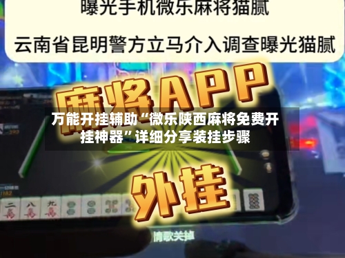 万能开挂辅助“微乐陕西麻将免费开挂神器”详细分享装挂步骤-第1张图片