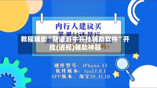 教程辅助“新道游牛开挂辅助软件”开挂(透视)辅助神器-第1张图片