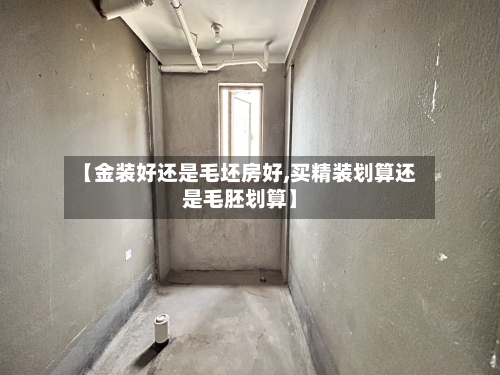 【金装好还是毛坯房好,买精装划算还是毛胚划算】-第1张图片