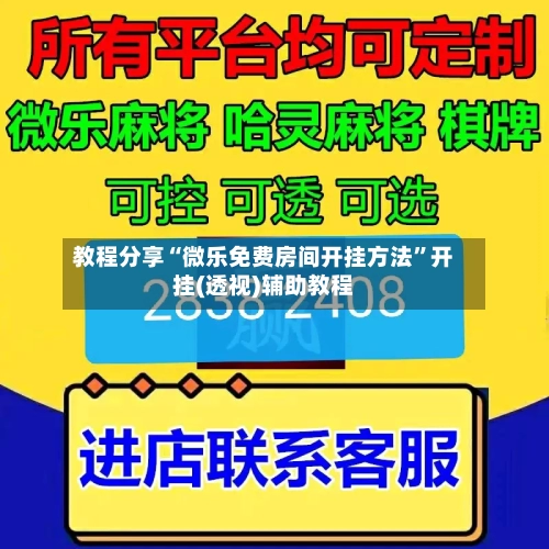 教程分享“微乐免费房间开挂方法”开挂(透视)辅助教程-第1张图片