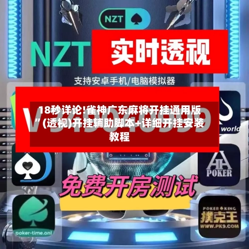 18秒详论!雀神广东麻将开挂通用版”(透视)开挂辅助脚本+详细开挂安装教程-第1张图片